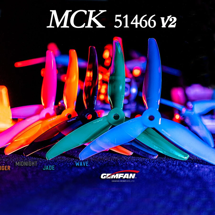 Fpv Drone Tool Kit - 24pcs/12 pairs Gemfan 51466 V2 5inch