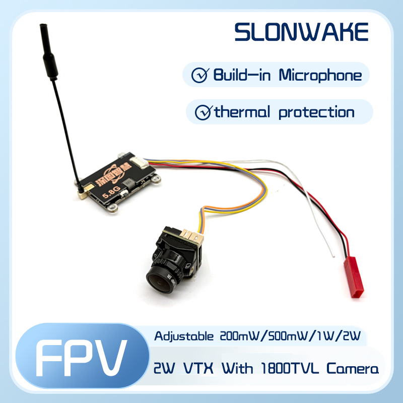 SLONWAKE 5.8G 56CH 2W transmit - Fpv Drone Frame ulasan dan harga