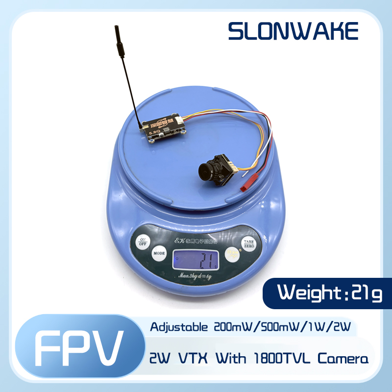 SLONWAKE 5.8G 56CH 2W transmit - Fpv Drone Frame ulasan dan harga