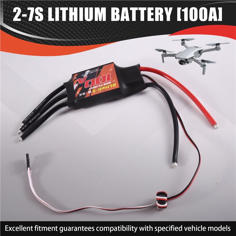Best-RC Brushless ESC 100A Ele - Fpv Drone Esc ulasan dan harga
