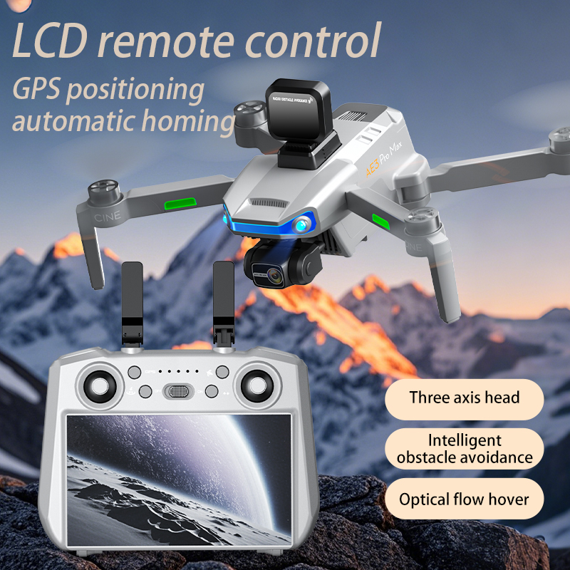 AE3 PRO Max NEW LCD SC GPS Dro - Fpv Drone Charger ulasan dan harga