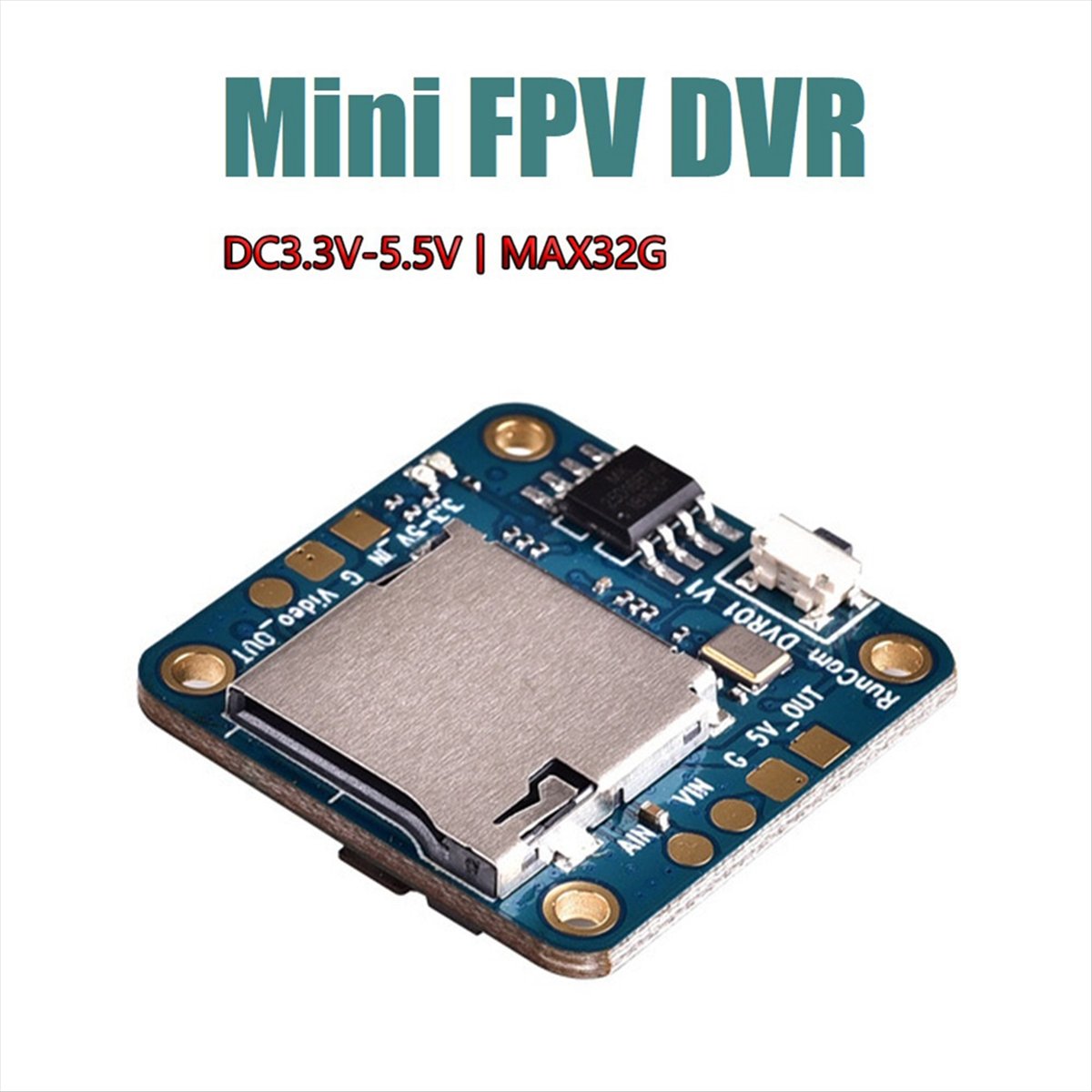 ABGN For Mini FPV DVR Lossless - Fpv Drone Vtx ulasan dan harga