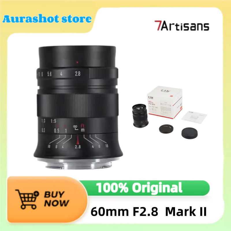 7artisans 60mm F2.8 Mark II AP - Canon Camera Eos M50 Mark Ii ulasan dan harga