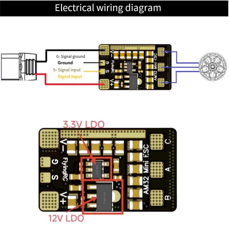 Best-AM32 ESC 40A 32-Bit Elect - Fpv Drone Esc ulasan dan harga